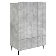 Credenza Grigio Cemento 66 x 34,5 x 97 cm Legno ingegnerizzato 894438