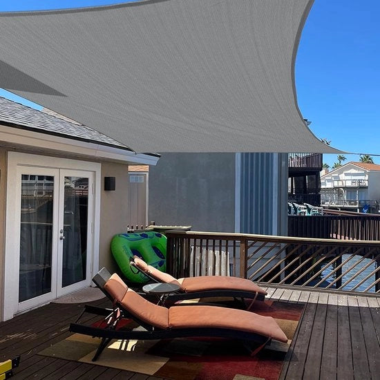 Zonnetenda Acquaparato 2x3m - Tenda d'Ombra - Protezione UV fino al 96% - Materiale HDPE - Respirante - Adatto per giardino/terrazzo - Tenda d'Ombra