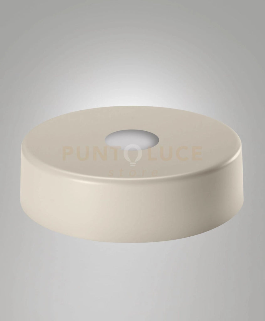 3805-57-355 DIFFUSORE/PARALUME IN METALLO SABBIA D.35CM H.10CM PER KIT LUCI LED 14W