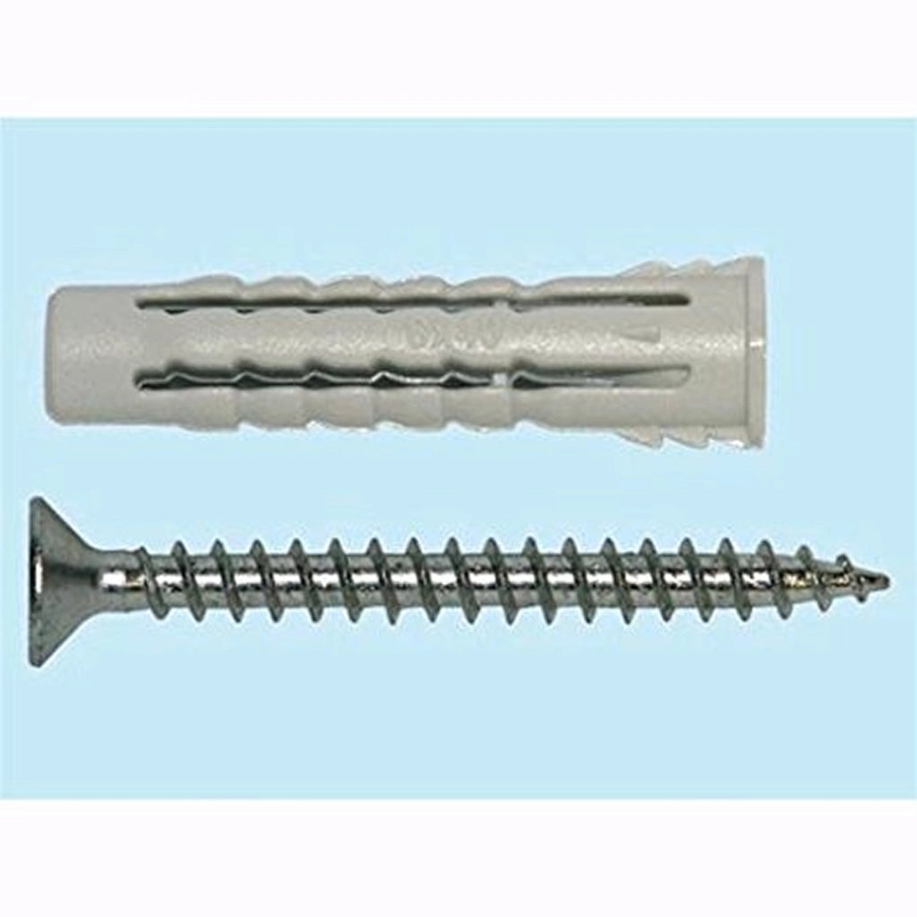 Brixo tasselli con vite bs x 8s millimetri 40 vite 5 x 50 pezzi 10