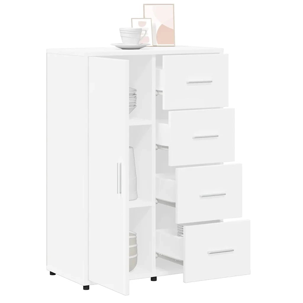 Credenze 2 pz Bianche 60x31x84 cm in Legno Multistrato 3276588
