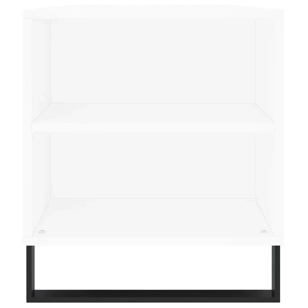 Tavolino da Salotto-Tavolino da soggiorno-Tavolo Bianco 102x44,5x50 cm in Legno Multistrato 270285
