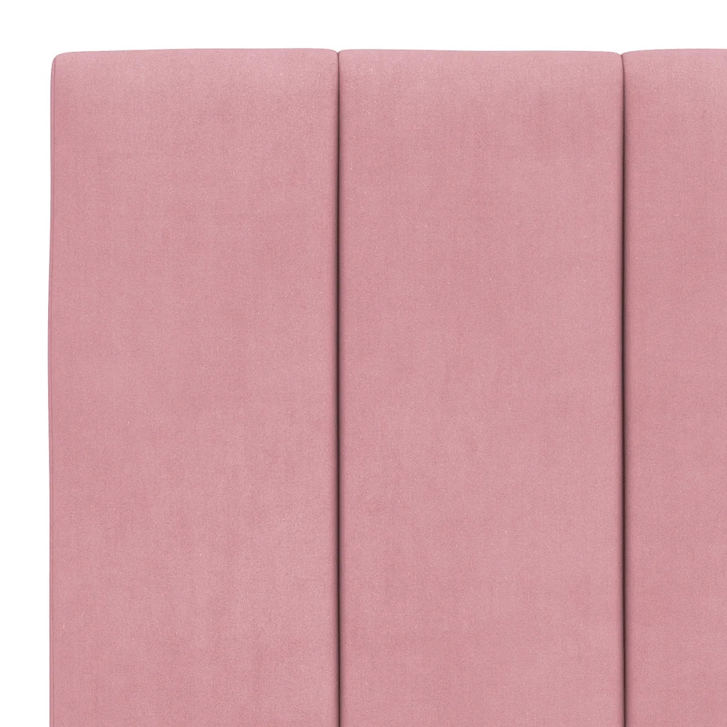 Cuscino Testiera Hanko Rosa 90 cm in Velluto CFW7189929