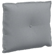 Cuscino per Schiena | Cuscino dorsale Grigio chiaro 60 x 19 x 50 cm Tessuto