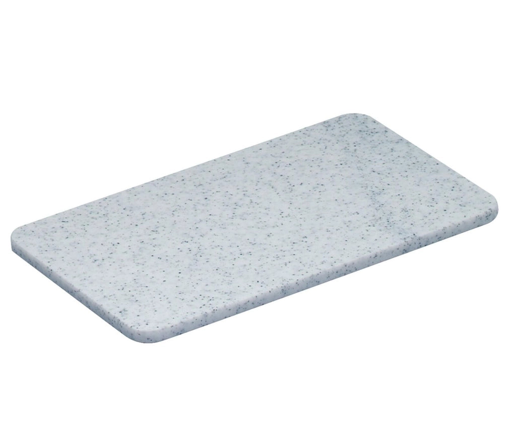 Zassenhaus 060010 tagliere da cucina Rettangolare Polietilene Grigio