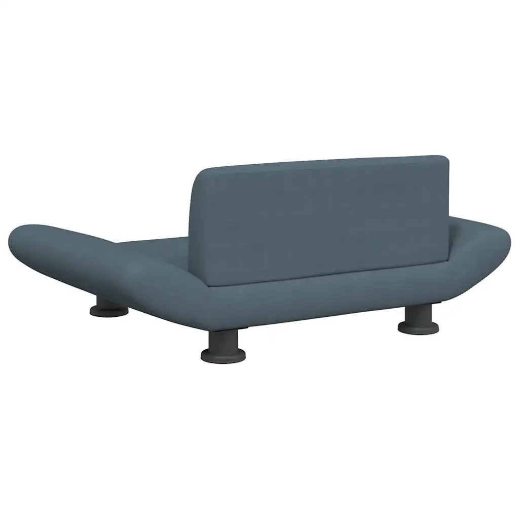 Lettino per Cani Grigio Scuro 70x45x28 cm in Tessuto CFW5470611