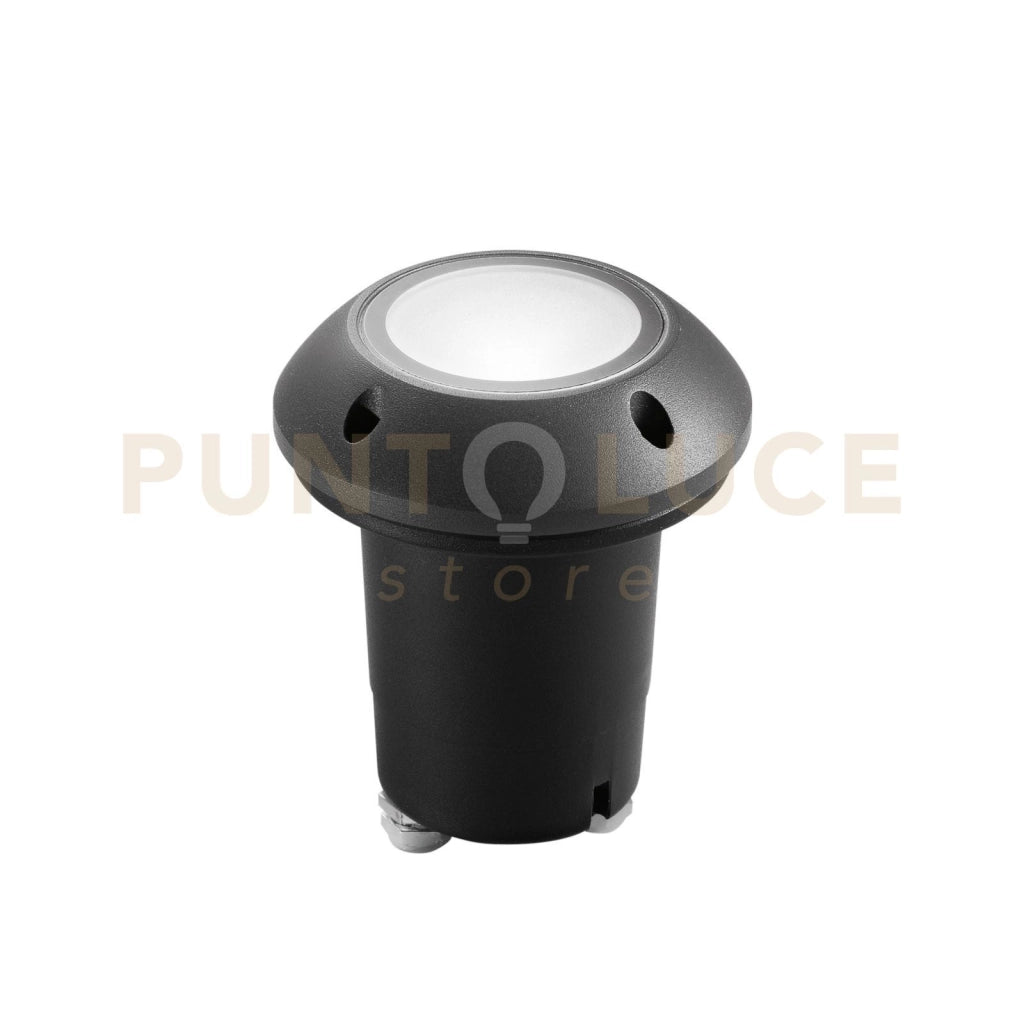 FARO CARRABILE A INCASSO HUMMER UP ANTRACITE 1 LUCE ATTACCO GU10 IP67 10,5X14,4CM