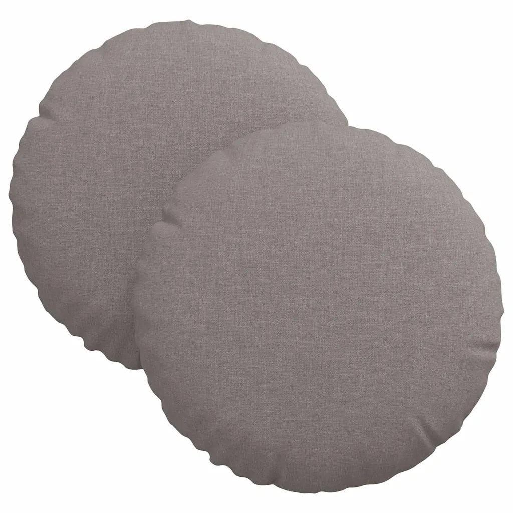 Cuscini per Seduta 2 pcs Talpa Ø30 x 13 cm Tessuto