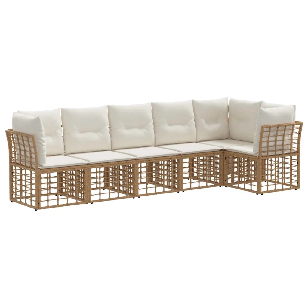 Set Divano da Giardino polyrattan 3437472