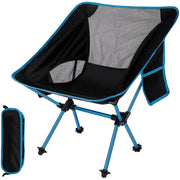 Trade Shop - Sedia Pieghevole Da Campeggio Con Borsa Portatile Spiaggia Pesca Picnic Giardino -