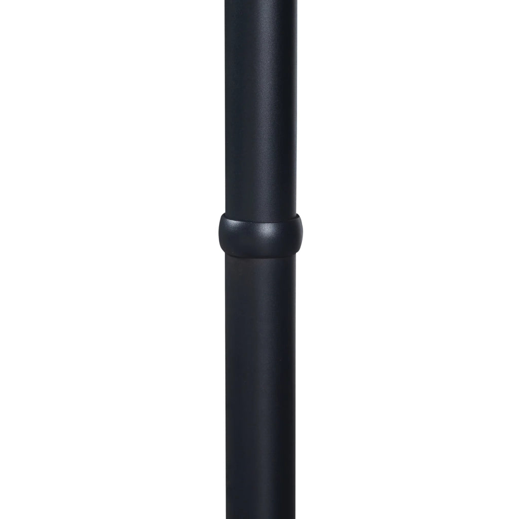 Tavolo alto rotondo 100 x 60 cm acciaio MDF nero 03_0011085