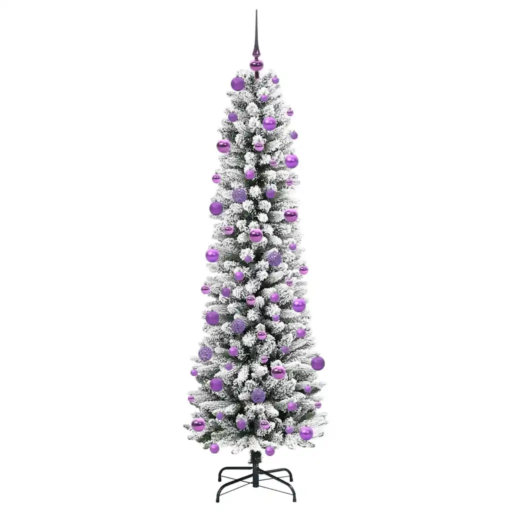 Albero di Natale artificiale con 300 LED Bianco 210 cm 3396123