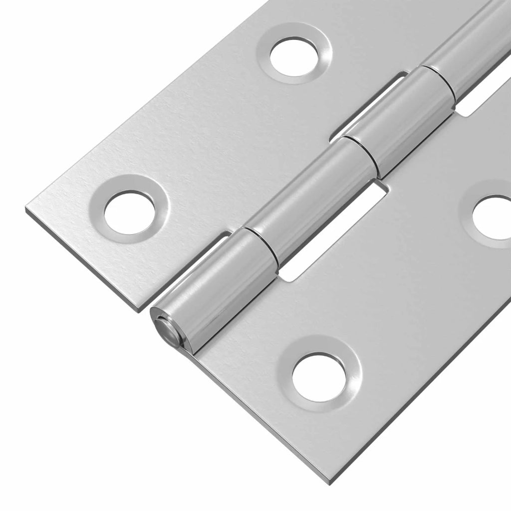 Cerniera 48 pz 54 x 34 x 5 mm Argento Acciaio 42041399