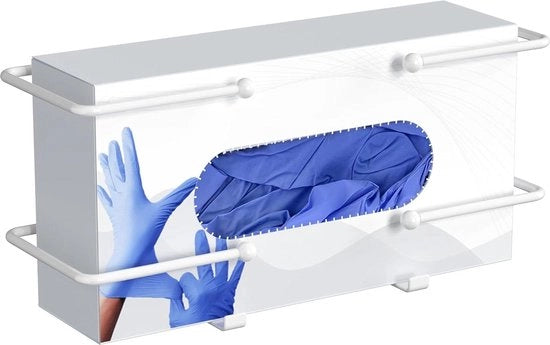 Otturatore di guanti per contenitore di guanti usa e getta - otturatore per la parete - organizzatore di guanti per laboratorio, cucina e medicina