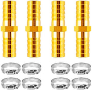 Kit di riparazione per tubo da giardino - multifunzionale - 4 pezzi - acciaio inossidabile