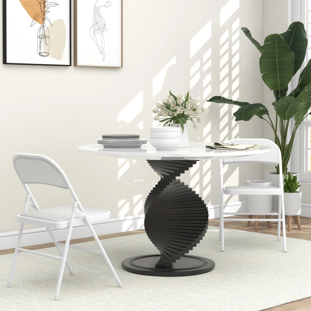 Sedia da pranzo pieghevole ¨C Zephmum ¨C Bianco 45x46x78 cm