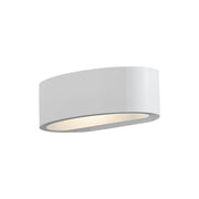 LUNARIS Applique LED Biemissione 17,5W 3000K IP54 CRI90, Struttura in Metallo Bianco, Dimmerabile a Taglio di Fase - Rossini Group