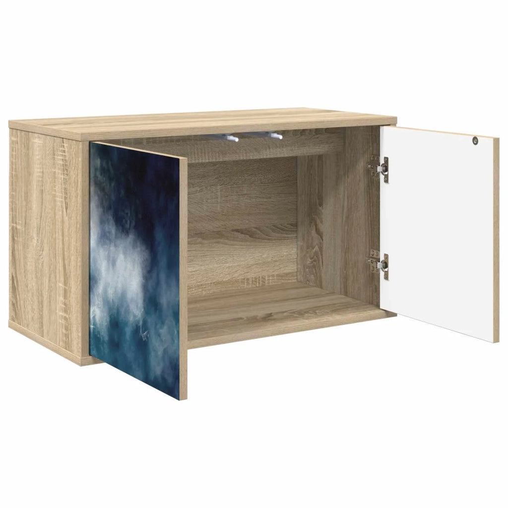 Mobile TV da Parete RAALTE 69 x 33 x 40 cm Rovere Sonoma 8007115