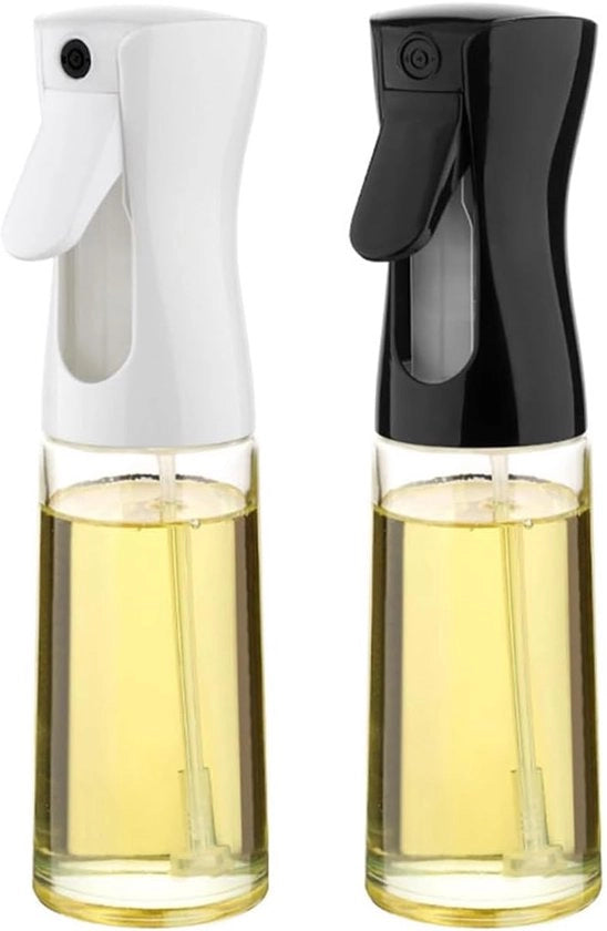 Set di due spremi olive trasparenti per cucina, griglia, insalata, barbecue, air fryer, cottura (200 ml)
