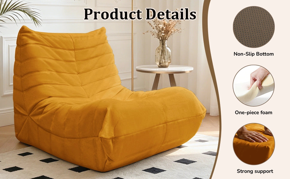 Poltrona da Terra Divano Pigro ¨C MINIMAL ¨C Tessuto, Relax