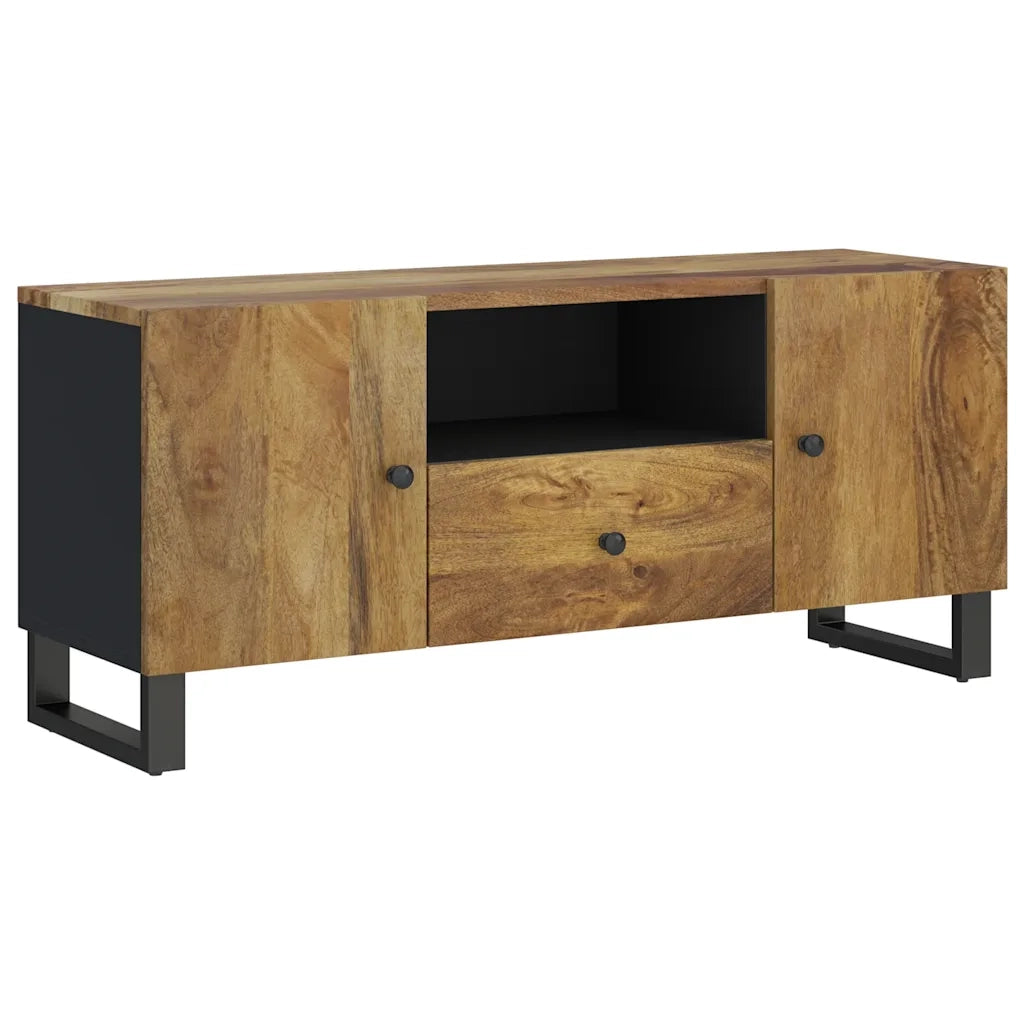 Mobile TV 105x33,5x46cm Legno Massello Mango Legno Multistratocod mxl 104540