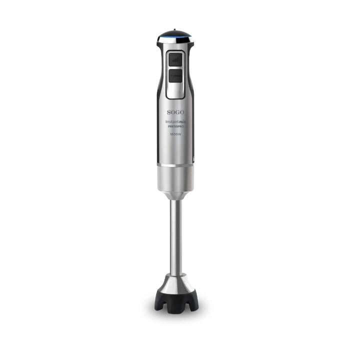 Frullatore a immersione elettrico 1600W, velocità variabile sistema Stepless, vaso graduato 600ml BPA free - SOGO