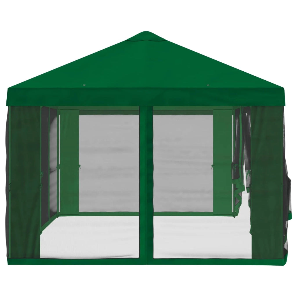 Copertura Gazebo con Pareti Laterali Verde 600,5 x 300,5 cm 900439