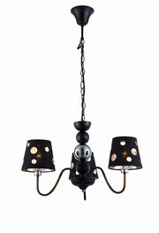 Lampadario Candellux Batley 3xE14 dimmerabile con paralume tessuto