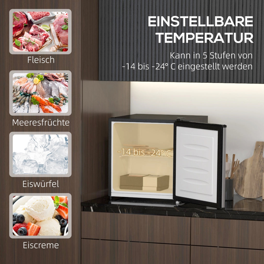 Congelatore 35 litri ¨C Zephmum ¨C Argento 47x44.2x48.8 cm