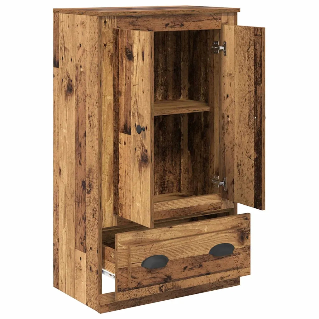 Credenza | Madia | Buffet da pranzo | Armadio da pranzo Legno vecchio 60 x 35,5 x 103,5 cm Legno multistrato