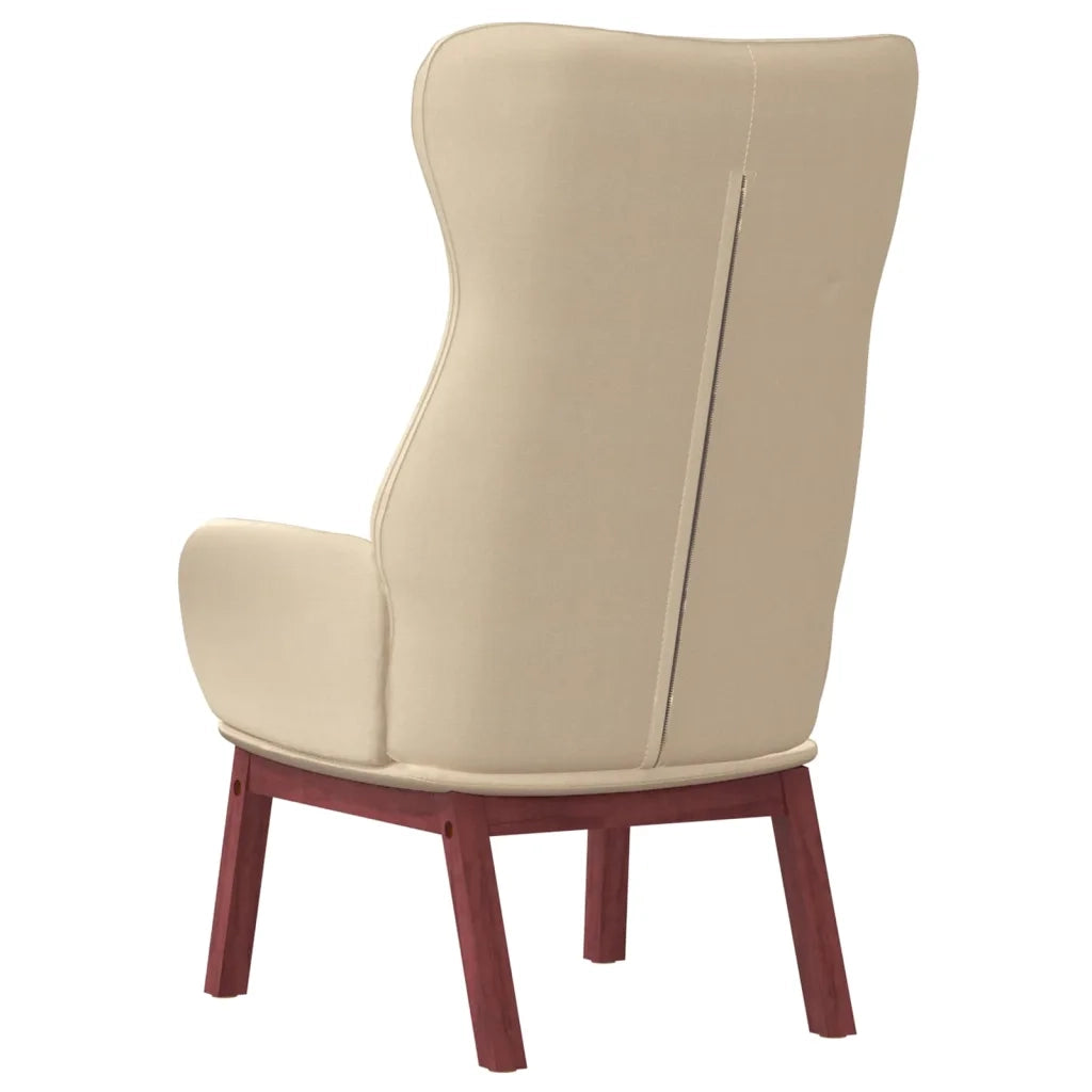 Poltrona Rilassante Crema in Tessuto cod mxl 14339
