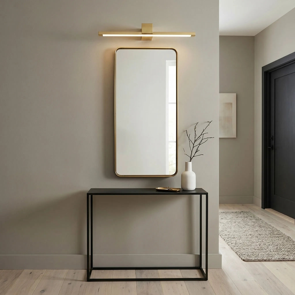 Applique Da Bagno Led Swe044-1w 60cm Gold