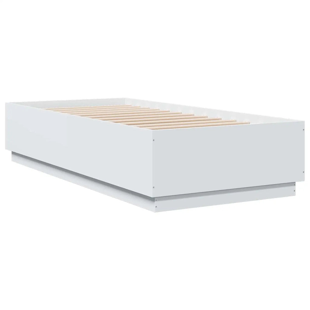 Letto con LED Bianco 80 x 200 cm Legno ingegnerizzato 3429565