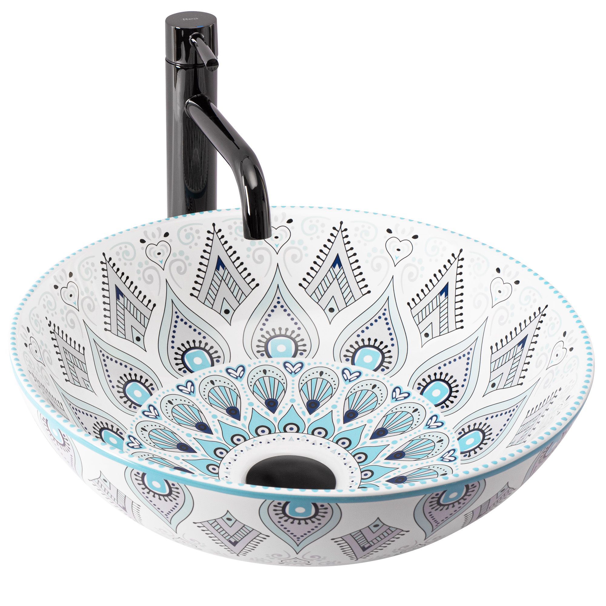 Lavabo Da Appoggio Rea Mandala