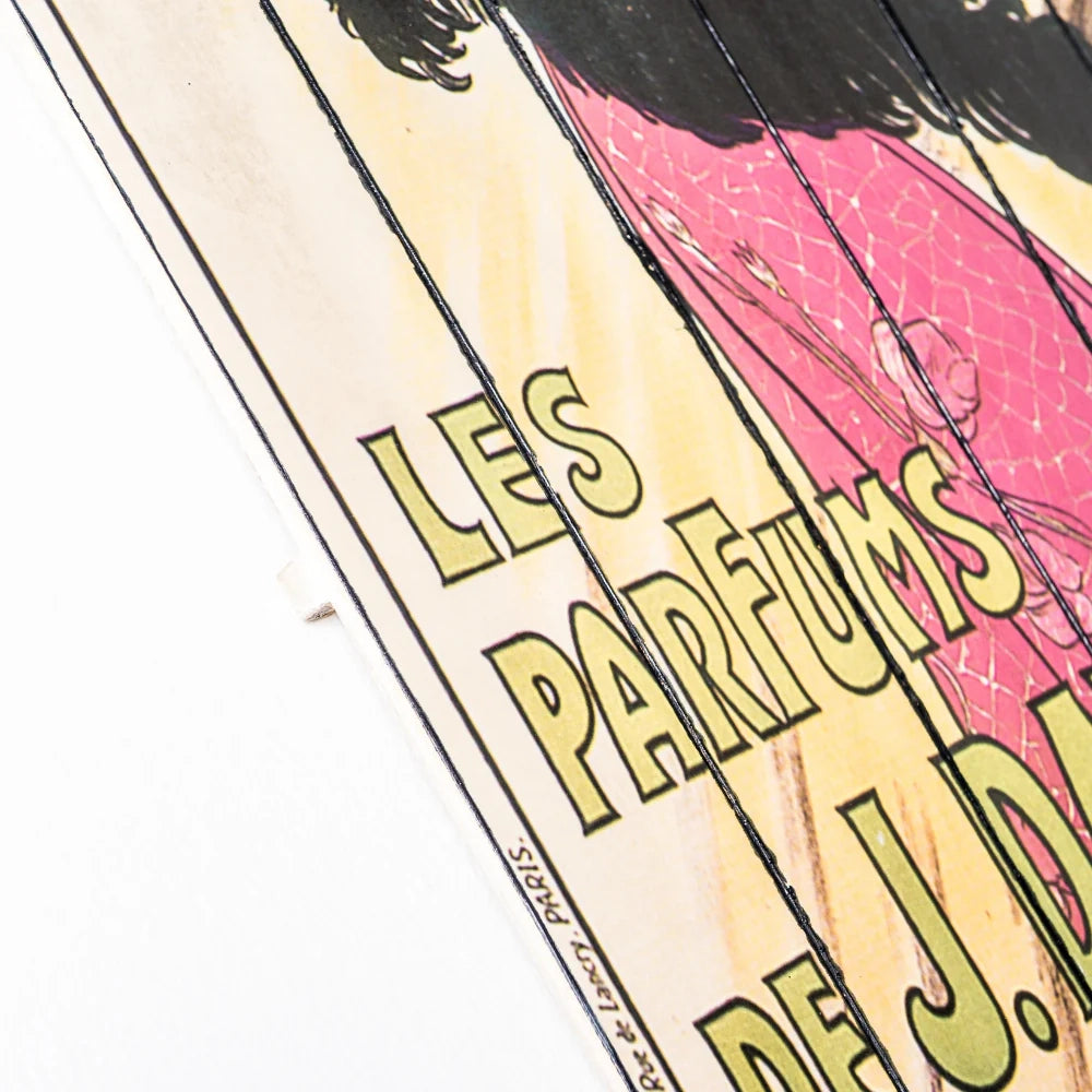 Stampa su legno da parete paris 60x100 cm design moderno | Duzzle