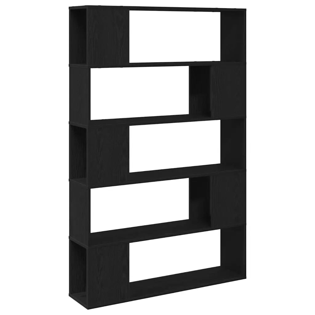Set mobile TV-Credenza per TV Rovere Nero 100 x 24 x 155 cm Legno multistrato