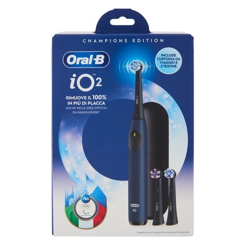 Spazzolino elettrico oral b io series 2 champions edition cortina blue - 8006530068420