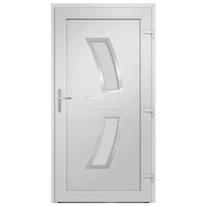 Porta Ingresso Antracite 88x200 cm in PVC 3187936