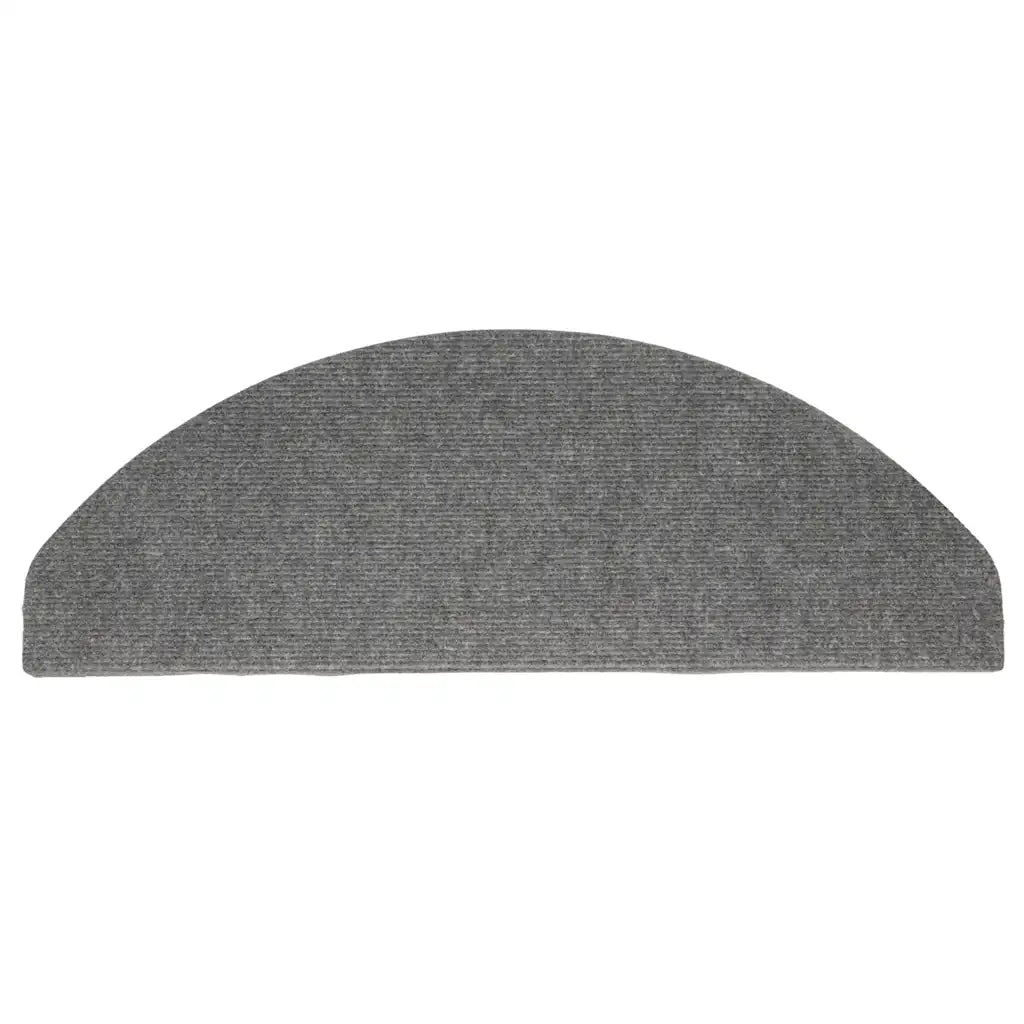Tappetini Autoadesivi per Scale 20 pz Grigi 65x22,5x3,5 cm