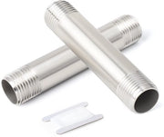 Connettore BSP maschile 50mm - Tubo in acciaio inossidabile 304 - Alta qualità - Servizio professionale - Connettore di tubo