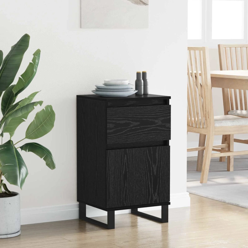 Credenza Rovere nero 35 x 40 x 70 cm Legno multistrato 881770