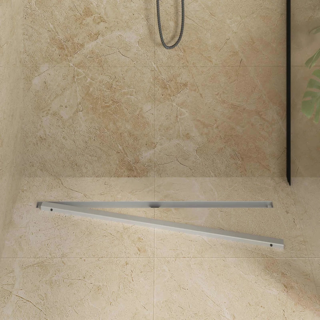 Scolascale per doccia a 360¡ã con modello slim Argento 90 cm CFW3847253