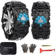 Nuove Catenelle di Sicurezza per Autobanden - Catenelle di Emergenza Antiscivolo per Auto - Catenelle in TPU per Vans Truck SUV Auto