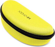 Brillenkoker robusto - Assorbente shock e impermeabile all'acqua - Giallo - Un pezzo - 17,5cm x 7,5cm x 5,5cm