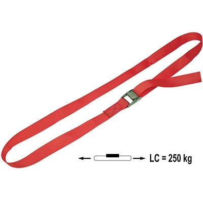CINGHIA AD ANELLO EFFE - L.MT 1,5 H.MM 25 KG 250- 8 pezzi