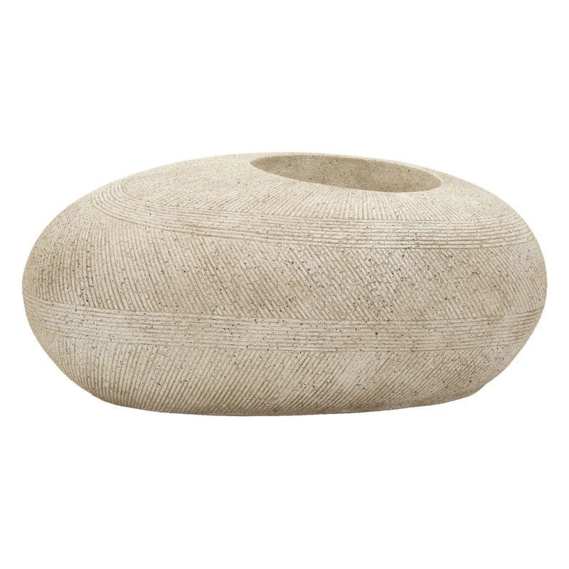 Porta Vaso Da Esterno Stone cm 78,5x56x33,5 (apertura cm ø 28)