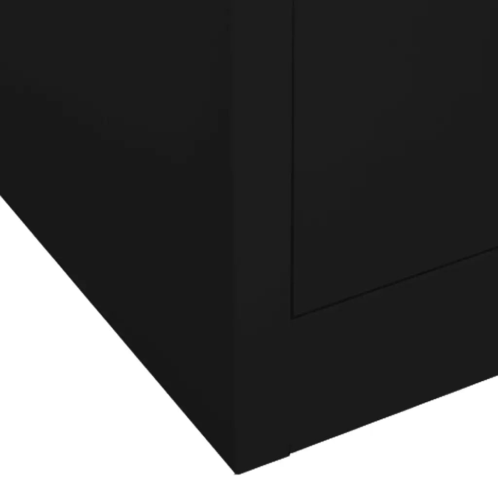 Armadio Nero 80x50x180 cm in Acciaio cod mxl 69950