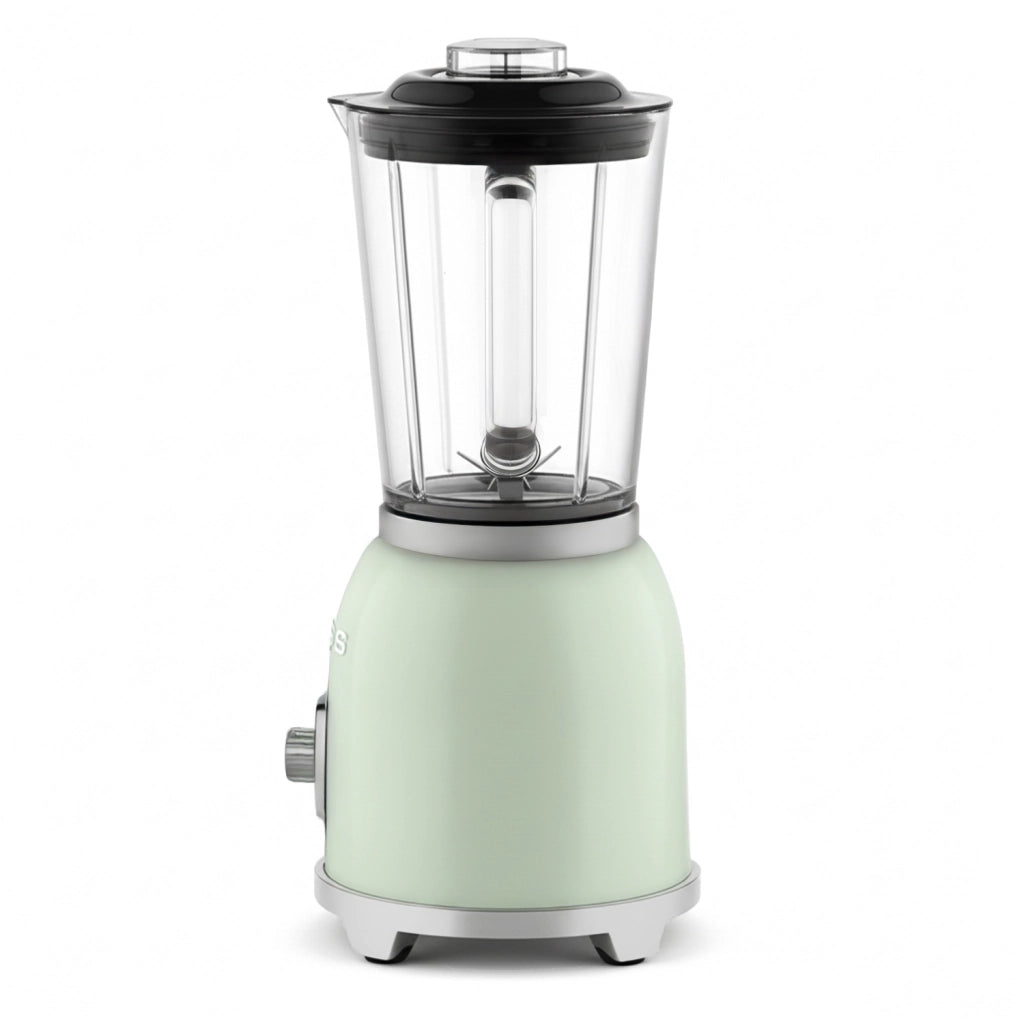 Frullatore frullato vintage a 2 velocità e funzione pulse MXV7, 6 lame in acciaio inox, capacità 1,5 l, ciotola in vetro, 1000 W, verde