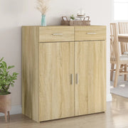 Credenza Rovere Sonoma 80x42,5x93 cm in Legno Multistrato 3281471