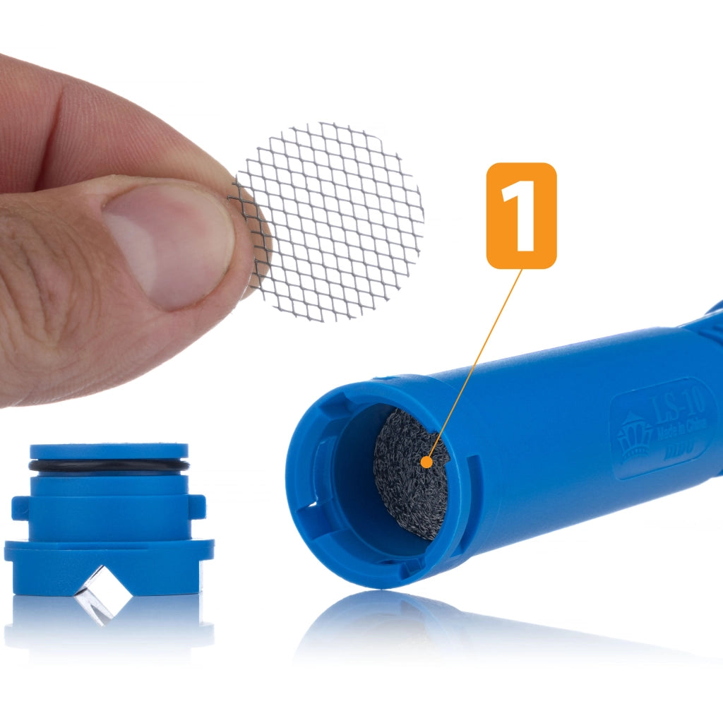 Pistola a Schiuma di Ricambio compatibile con Idropulitrice Kärcher HD/HDS – 2L, M22x1,5, 10 Livelli, Ugello 1,5 mm